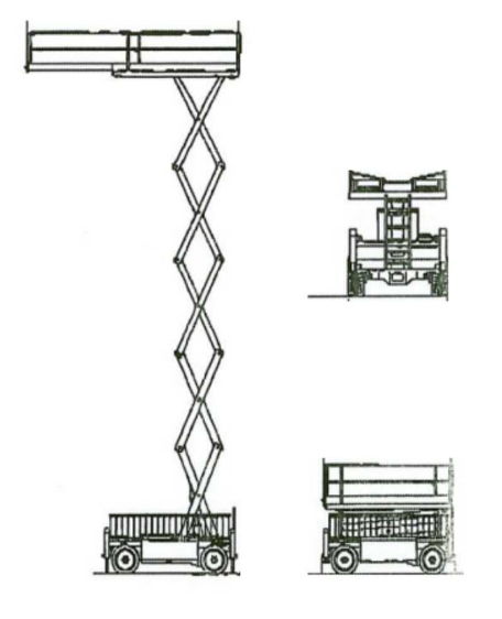 digaramm SL 153 D 22 JLG