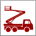 lkw arbeitsbuehne button